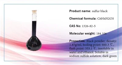 Nero di zolfo liquido (nero di zolfo pre - ridotto)